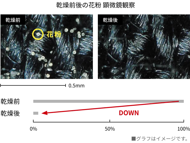 花粉対策