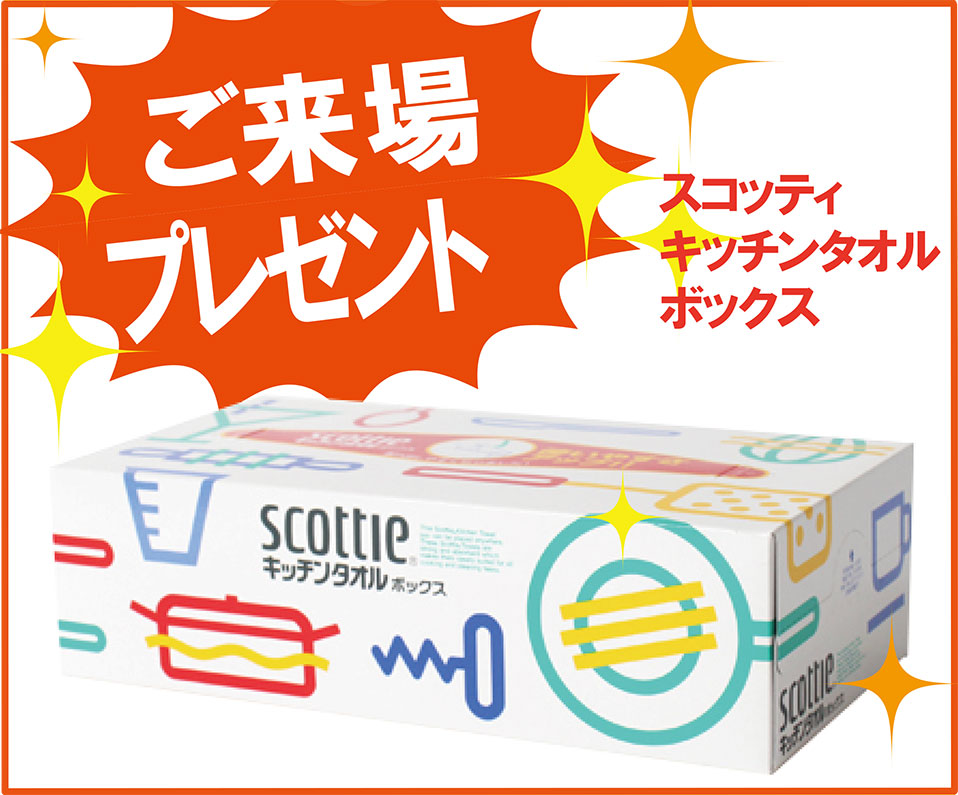 スコッティ キッチンタオルボックス